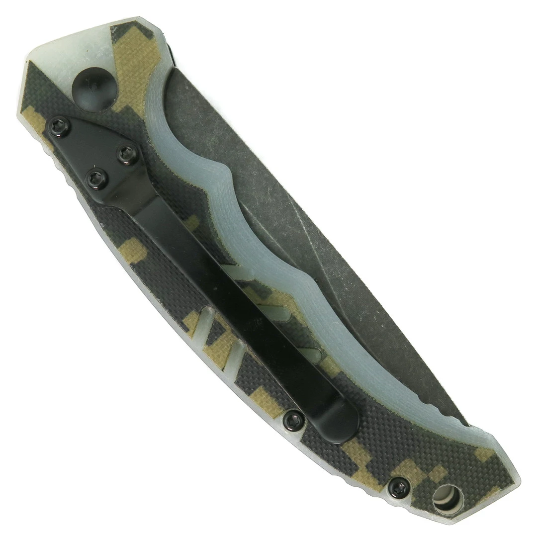 Boker Plus Exclusive Digi Camo Intention II Auto Knife, Dark Stonewash Blade 2 Boker Plus Exclusive Digi Camo Intention II Auto Knife, Dark Stonewash Blade - Image 2