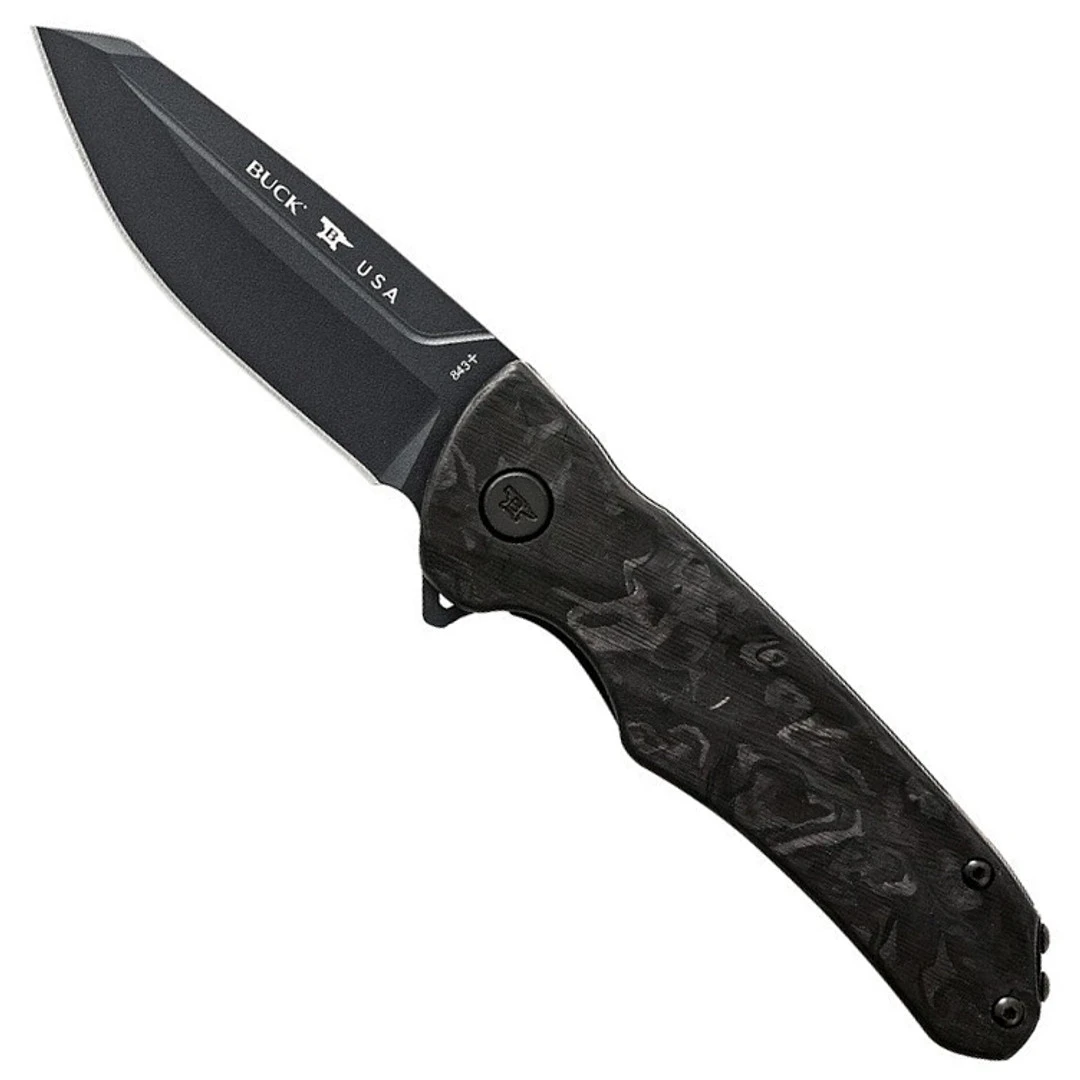 Buck Knives Buck Marble Carbon Fiber Sprint Ops Flipper Knife 1 Buck Knives Buck Marble Carbon Fiber Sprint Ops Flipper Knife