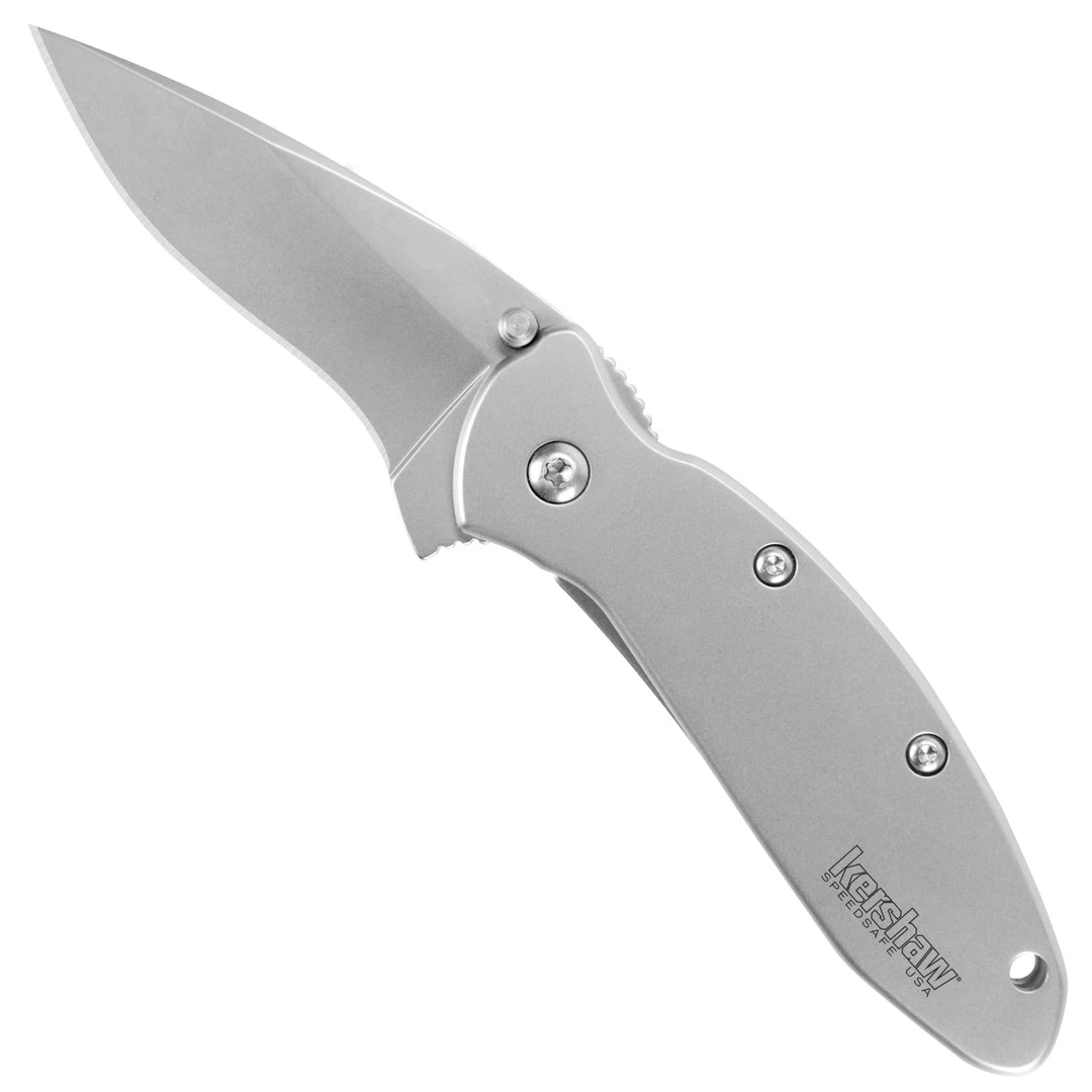Kershaw Frame Lock Scallion Assist Knife, Plain Blade, KS1620FL 1 Kershaw Frame Lock Scallion Assist Knife, Plain Blade, KS1620FL