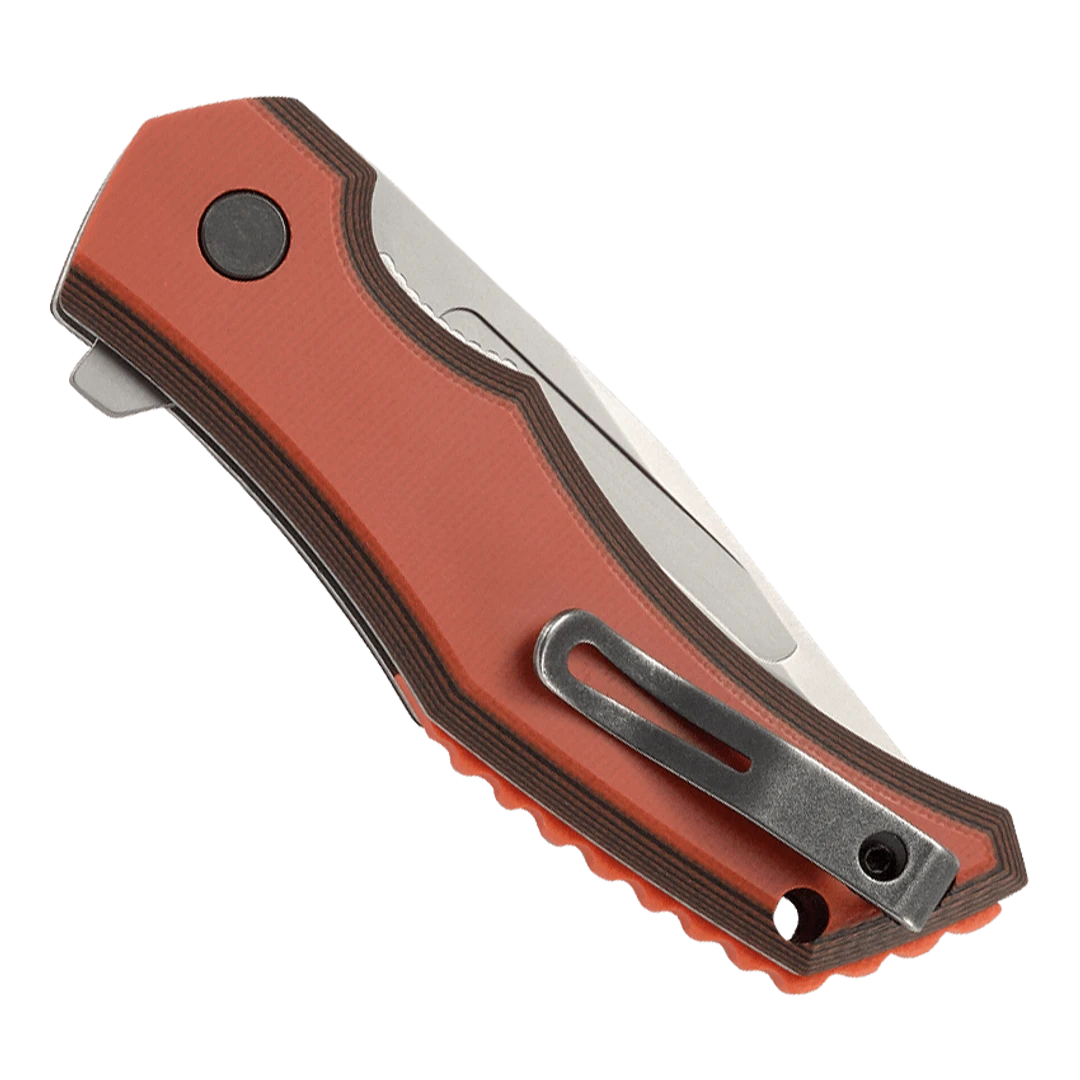 CRKT Fawkes Brown/Orange G-10 Spring Assisted Knife 2 CRKT Fawkes Brown/Orange G-10 Spring Assisted Knife - Image 2