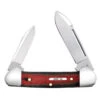 Case Black And Red Micarta Smooth Baby Butterbean Knife
