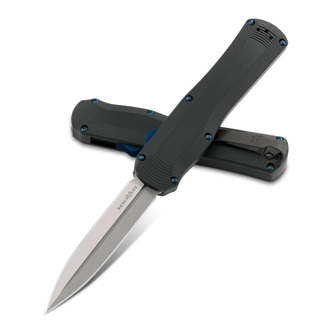 Benchmade Autocrat Dagger OTF Auto Knife, CPM-S30V Black Blade 2 Benchmade Autocrat Dagger OTF Auto Knife, CPM-S30V Black Blade - Image 2