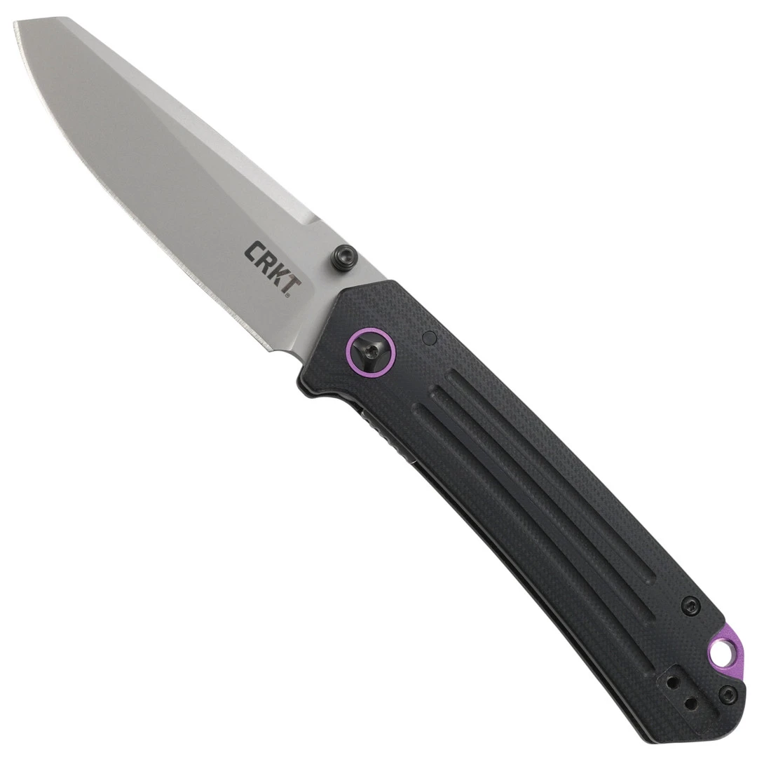 CRKT Montosa Folder Knife, Bead Blast Blade 1 CRKT Montosa Folder Knife, Bead Blast Blade