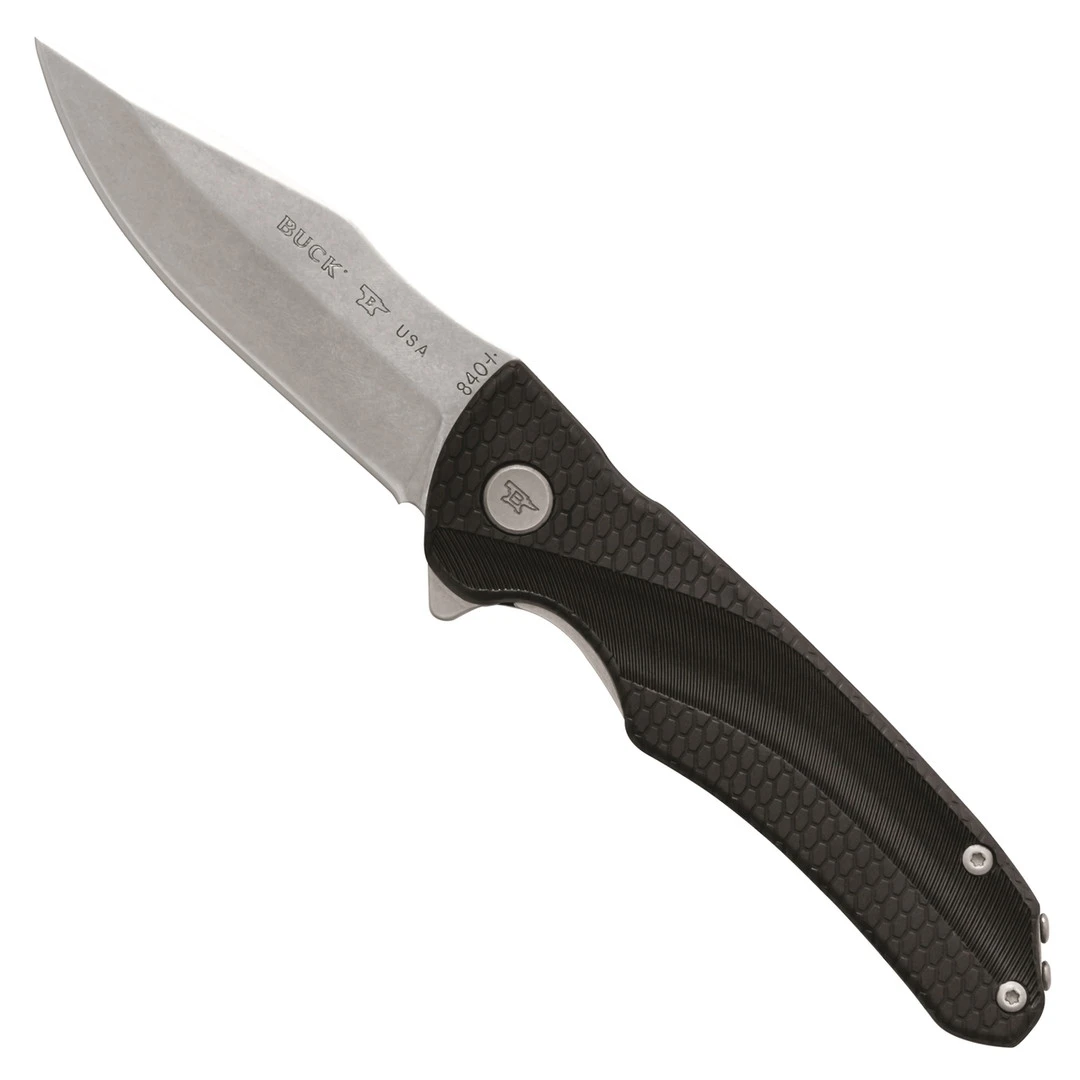 Buck Knives Buck Sprint Select Flipper Knife, Stonewash Blade 1 Buck Knives Buck Sprint Select Flipper Knife, Stonewash Blade