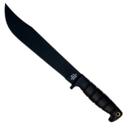 Ontario SP-5 Black Fixed Blade Bowie Knife