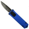 Boker Plus Exclusive Blue USB OTF Auto Knife, Black Stonewash D2 Blade