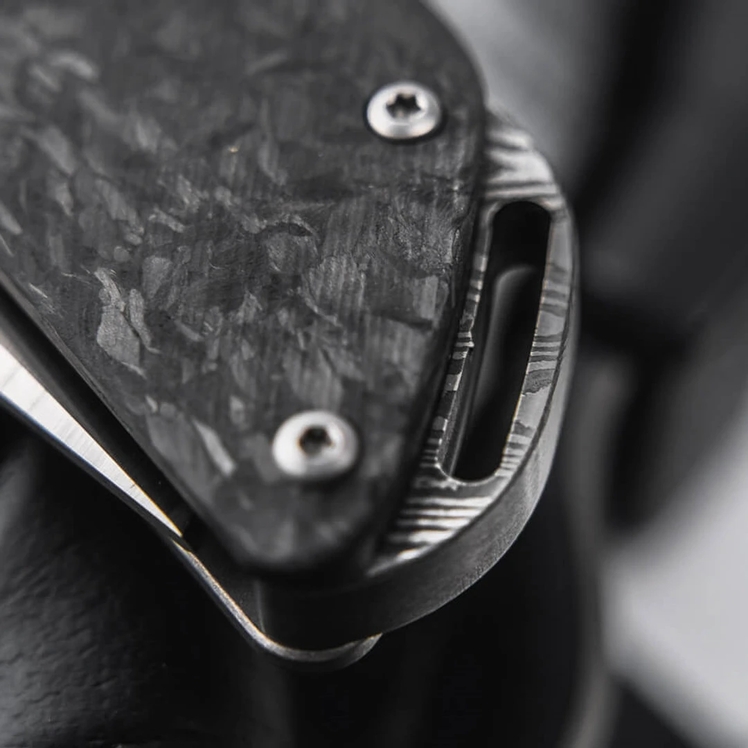 Boker Carbon Fiber M4 Sherman Flipper Knife, Magnacut Clip Blade 3 Boker Carbon Fiber M4 Sherman Flipper Knife, Magnacut Clip Blade - Image 3