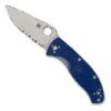 Spyderco Tenacious Lightweight Blue FRN Folding Knife