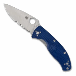 Spyderco Tenacious Lightweight Blue FRN Folding Knife