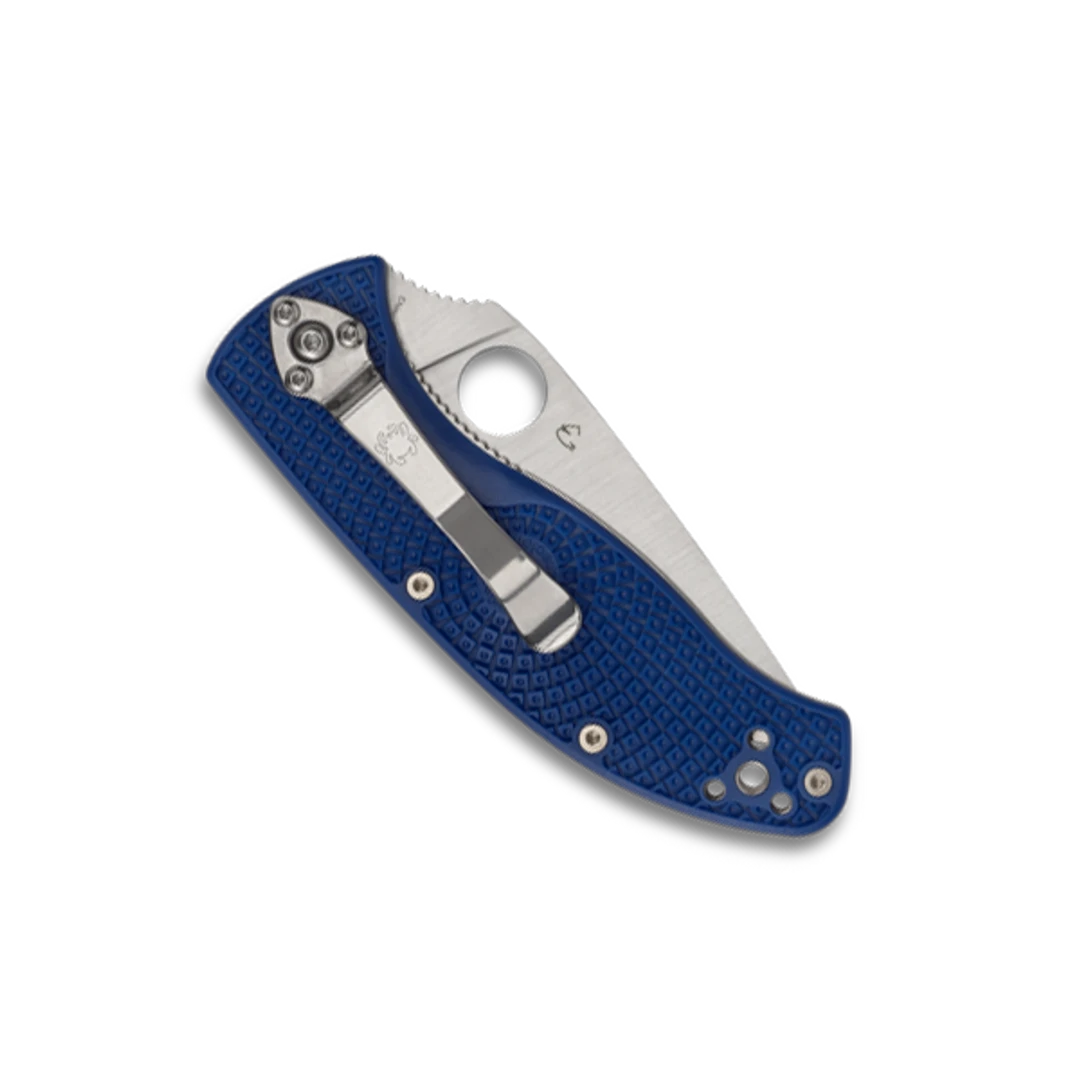 Spyderco Tenacious Lightweight Blue FRN Folding Knife 2 Spyderco Tenacious Lightweight Blue FRN Folding Knife - Image 2