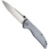 CIVIVI Gray Governor Linerlock Knife, Satin D2 Blade