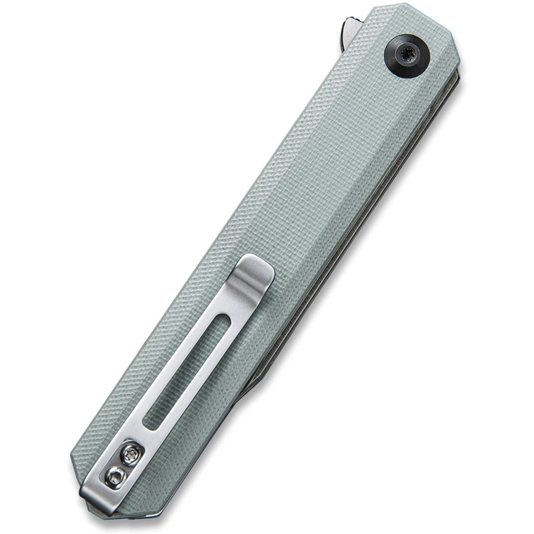 CIVIVI Gray Chronic Flipper Knife, Satin Blade 2 CIVIVI Gray Chronic Flipper Knife, Satin Blade - Image 2