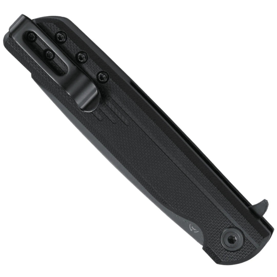 CRKT LCK+ Tanto Blackout Spring Assist Knife 2 CRKT LCK+ Tanto Blackout Spring Assist Knife - Image 2