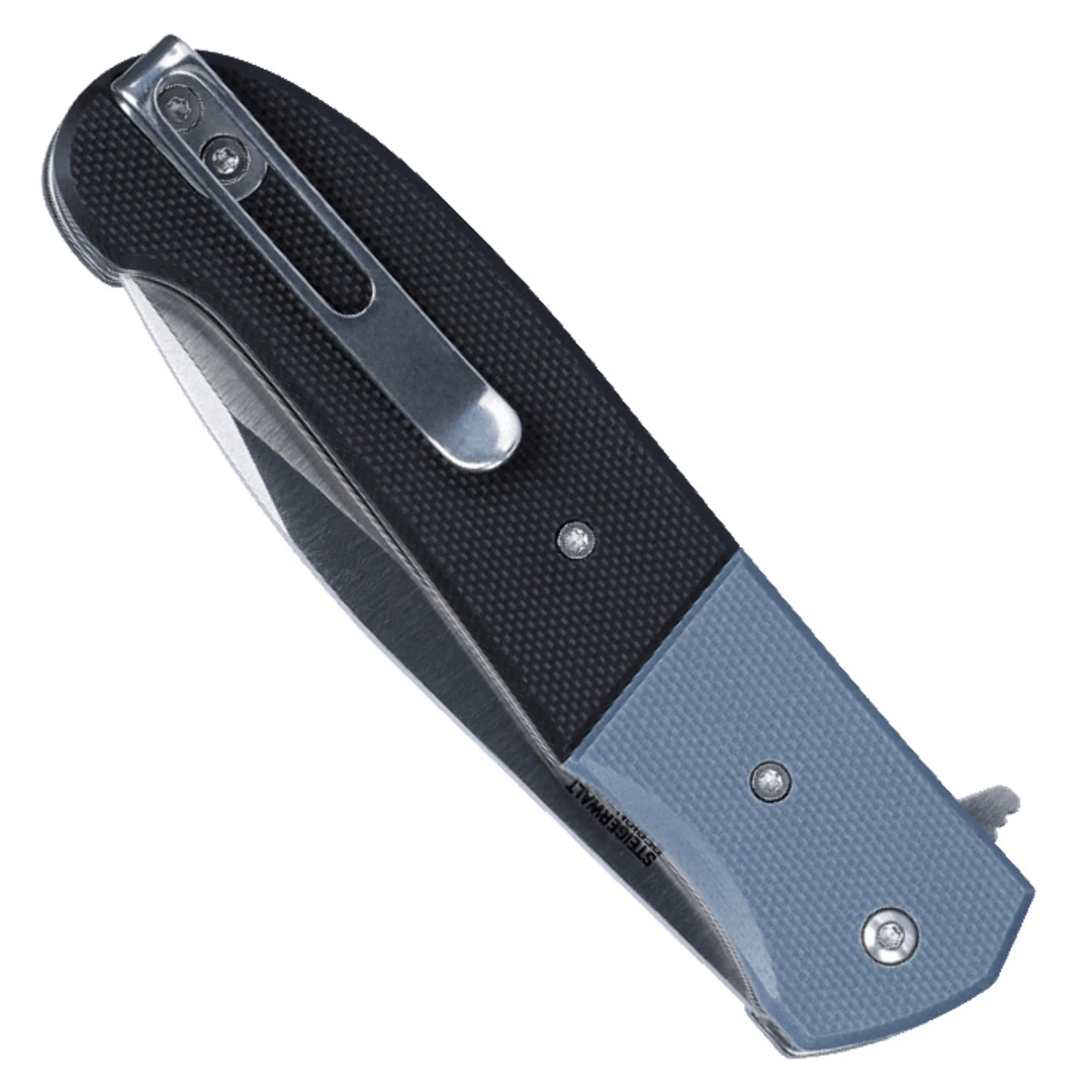 CRKT Blue And Black G10 Ignitor Assist Knife, Satin Blade 2 CRKT Blue And Black G10 Ignitor Assist Knife, Satin Blade - Image 2