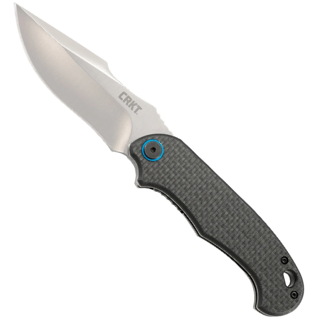 CRKT P.S.D. Spring Assist Carbon Fiber Knife, Satin Blade 1 CRKT P.S.D. Spring Assist Carbon Fiber Knife, Satin Blade