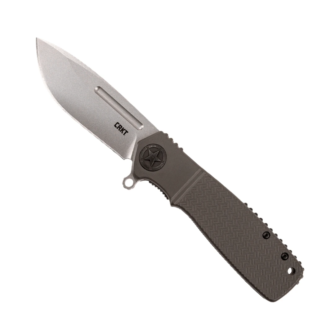 CRKT OD Green Homefront Assisted Flipper Knife, Stonewash Blade 1 CRKT OD Green Homefront Assisted Flipper Knife, Stonewash Blade