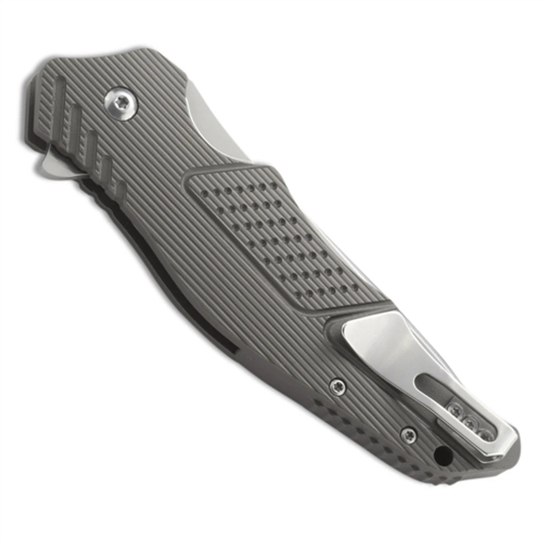 CRKT Outrage Folder, Ken Onion Design, Satin Drop Point, Plain Blade 2 CRKT Outrage Folder, Ken Onion Design, Satin Drop Point, Plain Blade - Image 2