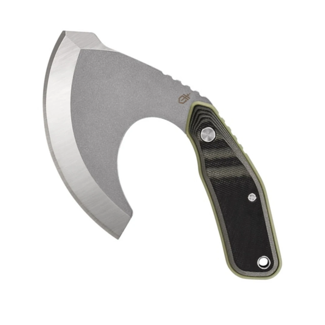 Gerber Olive Downwind Ulu Fixed Blade Knife, Satin Blade 1 Gerber Olive Downwind Ulu Fixed Blade Knife, Satin Blade