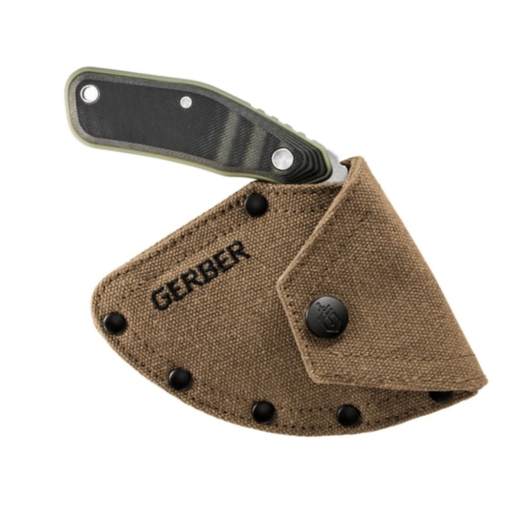 Gerber Olive Downwind Ulu Fixed Blade Knife, Satin Blade 2 Gerber Olive Downwind Ulu Fixed Blade Knife, Satin Blade - Image 2