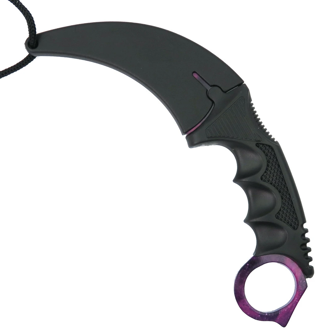 The Archimedes Claw Karambit, Purple Galaxy Blade 2 The Archimedes Claw Karambit, Purple Galaxy Blade - Image 2