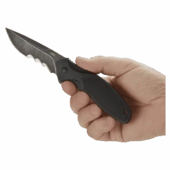 CRKT Shenanigan Black Veff Serrations Spring Assist Knife -Kershaw Sales K800KKPb 49313.1622231606