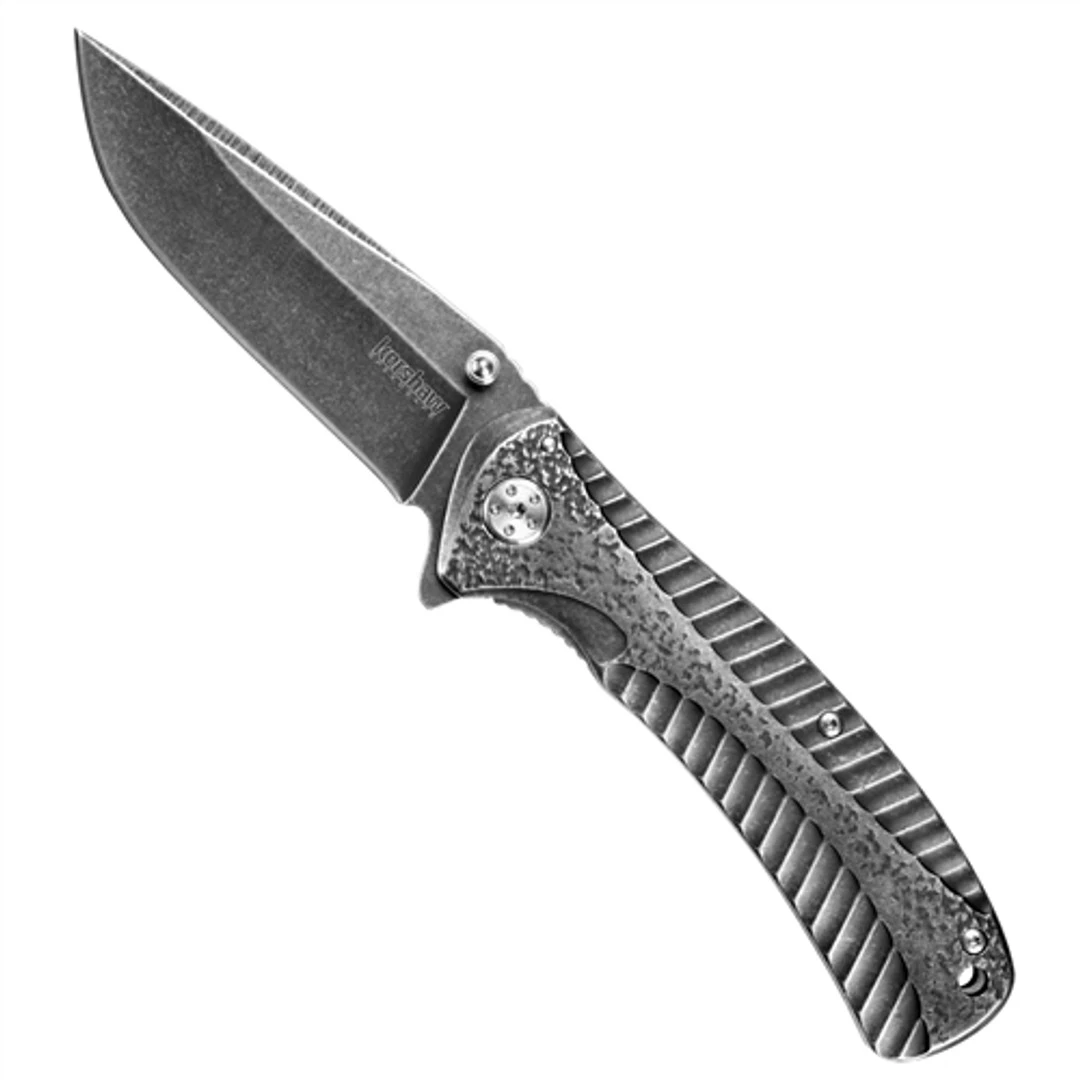 Kershaw Starter Assist Knife, BlackWash Plain Blade, 1301BW 1 Kershaw Starter Assist Knife, BlackWash Plain Blade, 1301BW