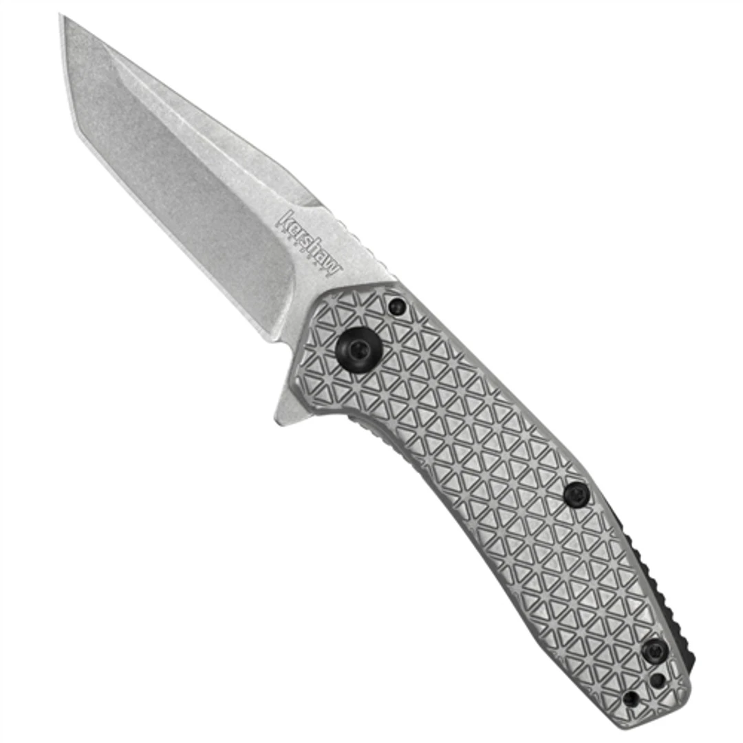 Kershaw Cathode Assist Flipper Knife, Stonewashed 2.25" Blade 1 Kershaw Cathode Assist Flipper Knife, Stonewashed 2.25" Blade