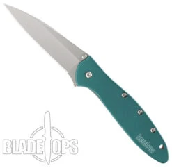 Kershaw Teal Leek Spring Assist Knife, Plain Blade, 1660TEAL -Kershaw Sales KS1660TEAL 5 13734.1533221936