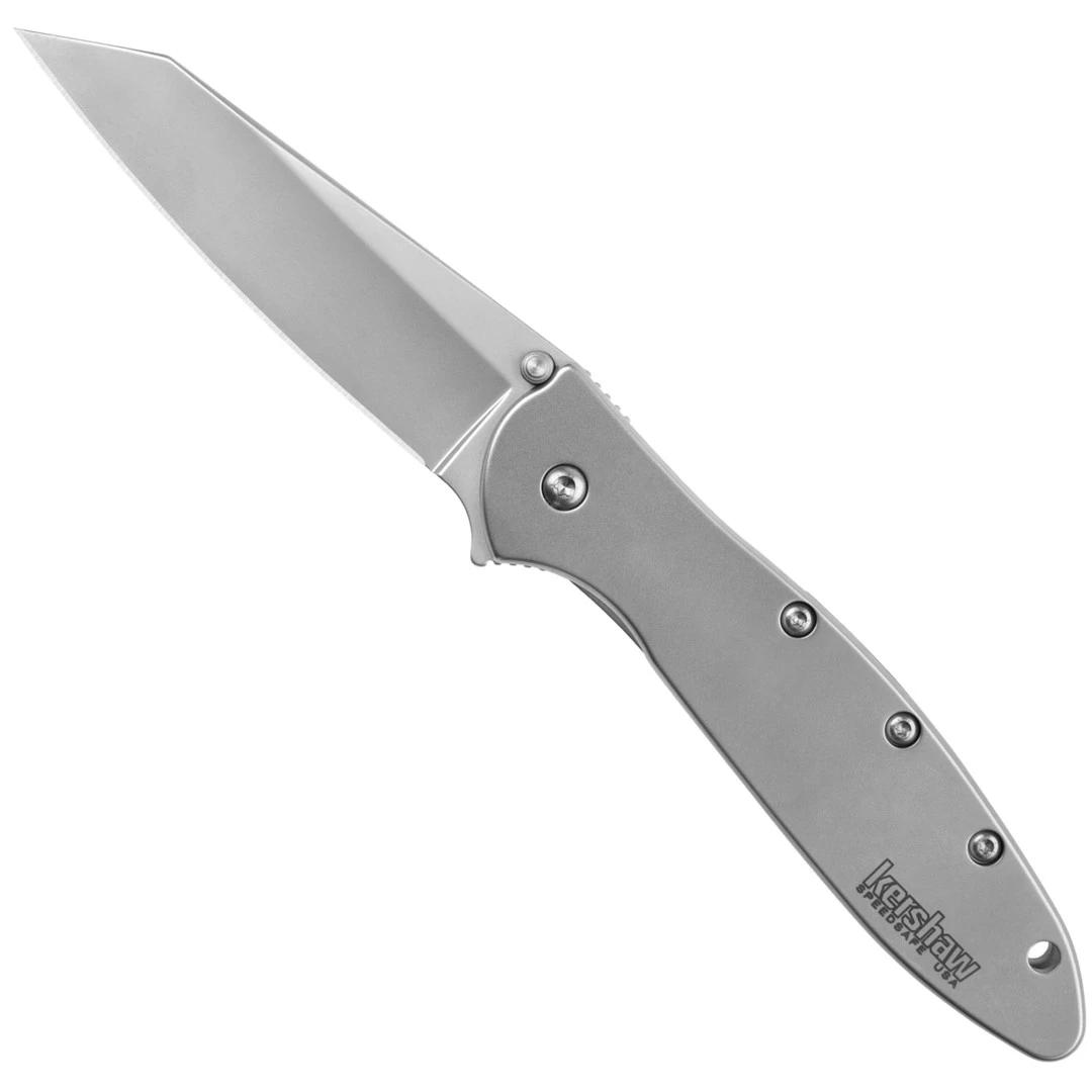 Kershaw Random Leek Spring Assist Knife, Reverse Tanto Blade 1 Kershaw Random Leek Spring Assist Knife, Reverse Tanto Blade