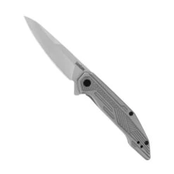 Kershaw Terran Assisted Flipper Knife, Bead Blast Blade