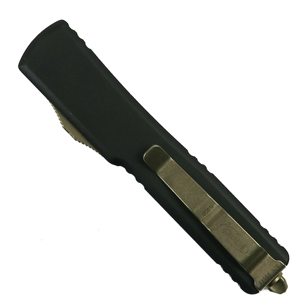 Microtech UTX-70 OTF Auto Knife, Bronzed Blade 2 Microtech UTX-70 OTF Auto Knife, Bronzed Blade - Image 2