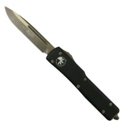 Microtech UTX-70 OTF Auto Knife, Bronzed Apocalyptic Blade