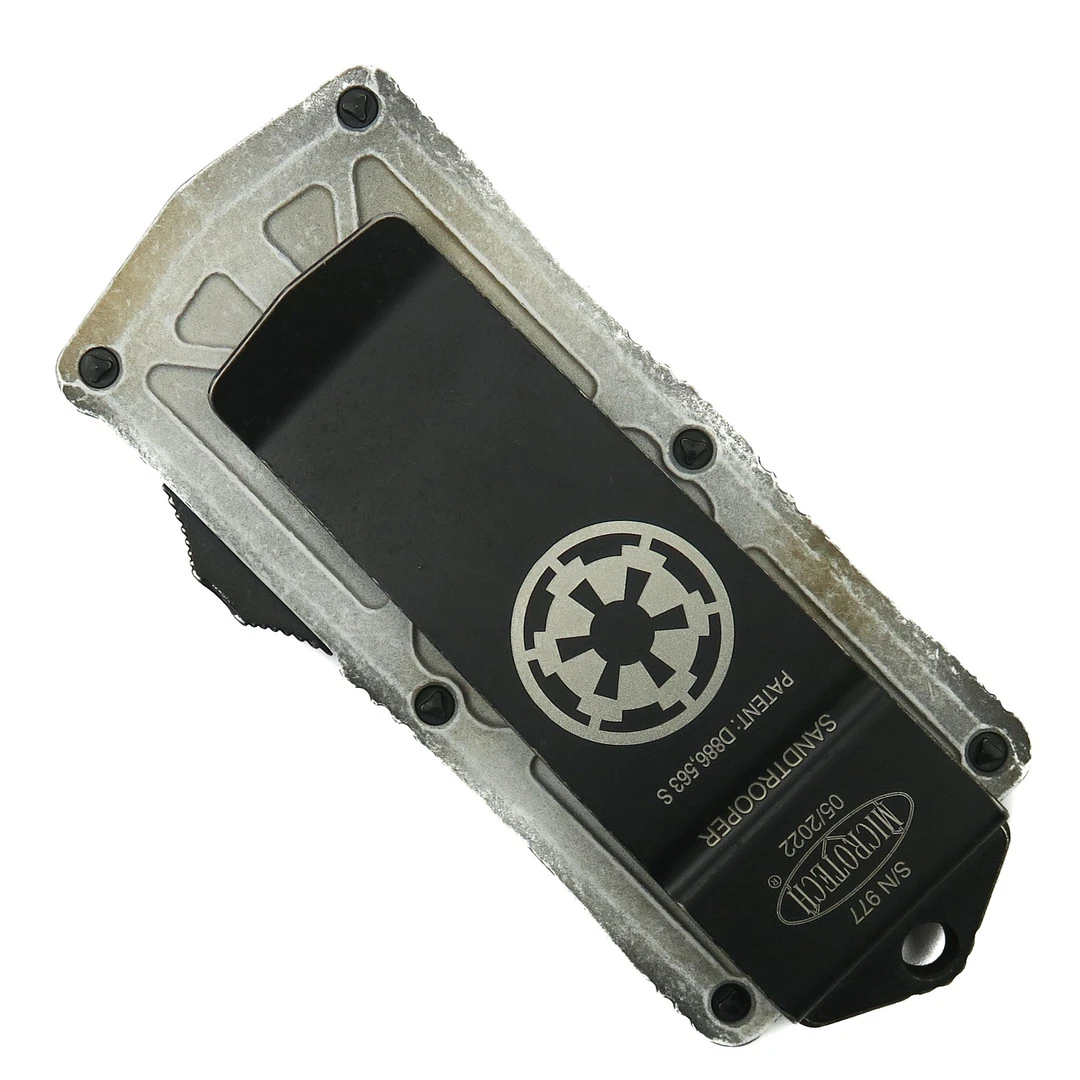 Microtech Sand Trooper Exocet OTF Auto Knife, Dagger Blade 2 Microtech Sand Trooper Exocet OTF Auto Knife, Dagger Blade - Image 2