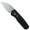 Pro-Tech Black Runt 5 Auto Knife, Wharncliffe Stonewash Magnacut Blade
