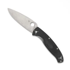 Spyderco C142PBK Resilience Lightweight Folder Knife, Satin Blade