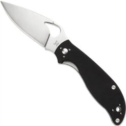 Spyderco Byrd BY08GP2 Raven 2 Folder Knife, CTS-BD1 Satin Blade