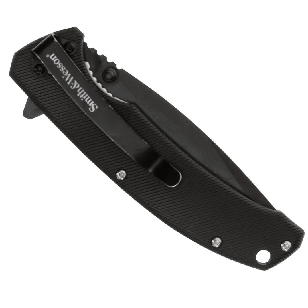Smith & Wesson Velocite Flipper Assist Knife, Black Blade 2 Smith & Wesson Velocite Flipper Assist Knife, Black Blade - Image 2