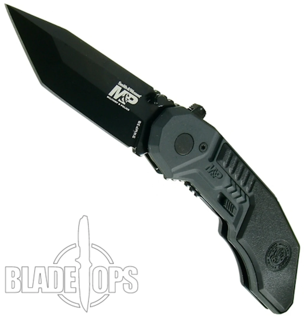 Smith & Wesson M&P MAGIC Assist Knife, Tanto Black Plain Blade, SWMP3B 3 Smith & Wesson M&P MAGIC Assist Knife, Tanto Black Plain Blade, SWMP3B - Image 3
